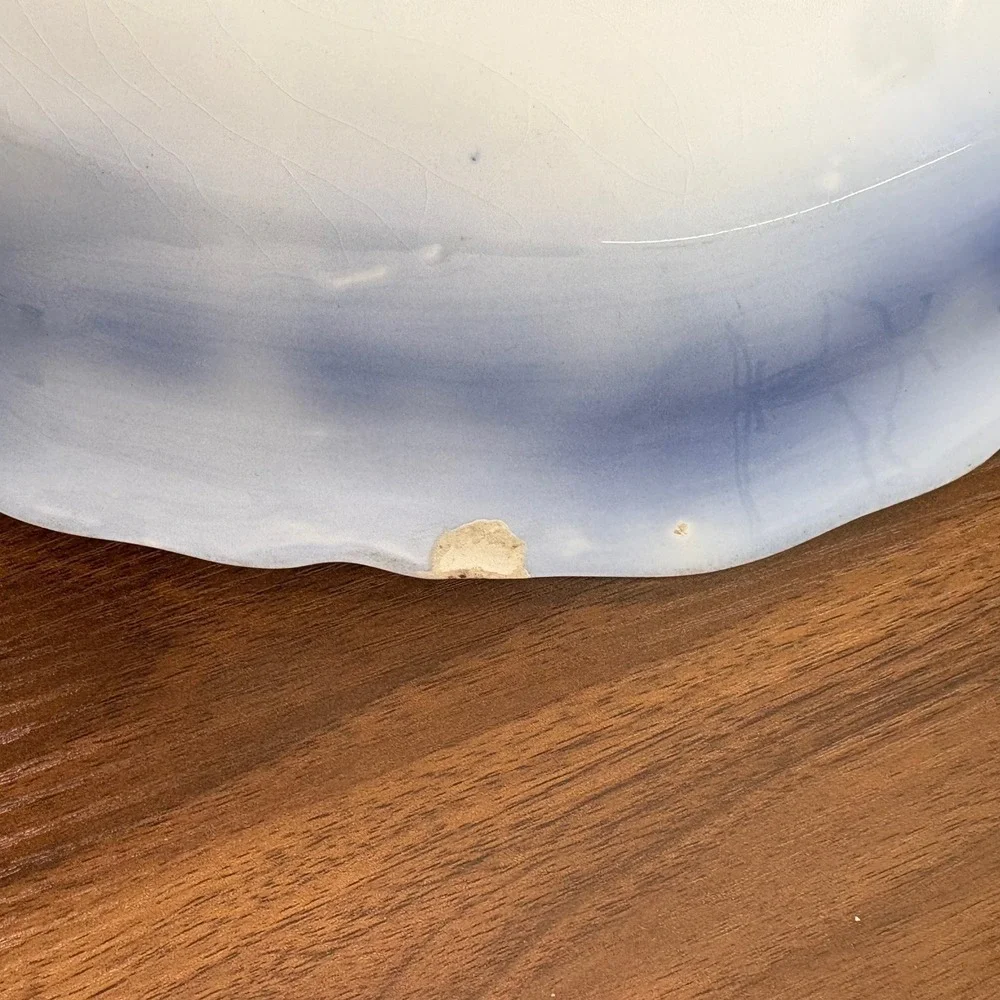 Antique Johnson Brothers Flow Blue Serving Platter 1899 14